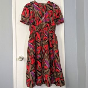 Vintage Dress EUC vibrant hues!